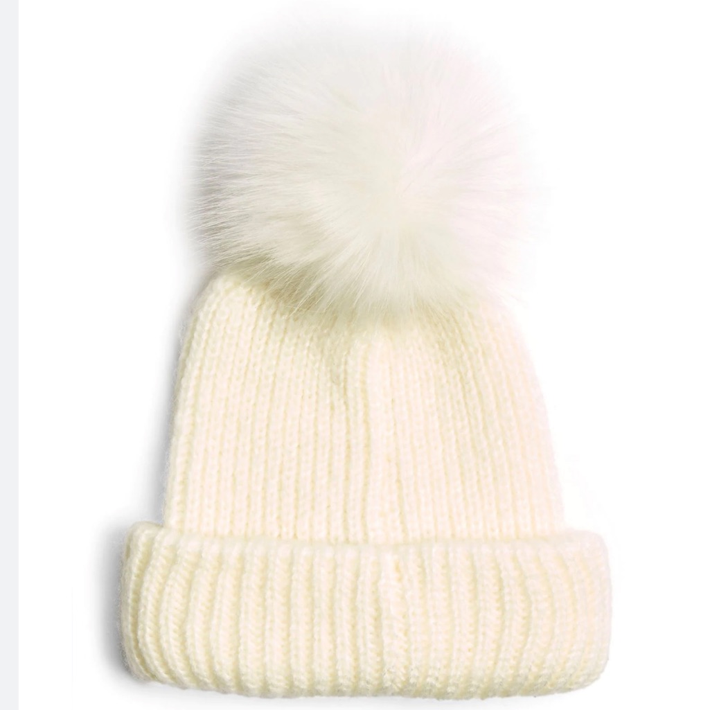 Magaschoni Cashmere Pom Pom Hat